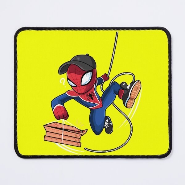Item preview, Funny Web Hero Pizza Delivery | Cute Superhero Snack Run | Cartoon Humor Character Design designed and sold by amareshdas008.