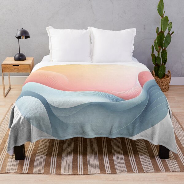 Item preview, Soft Wave Sphere Pastel Ocean Sunrise Flow designed and sold by Owcomm.