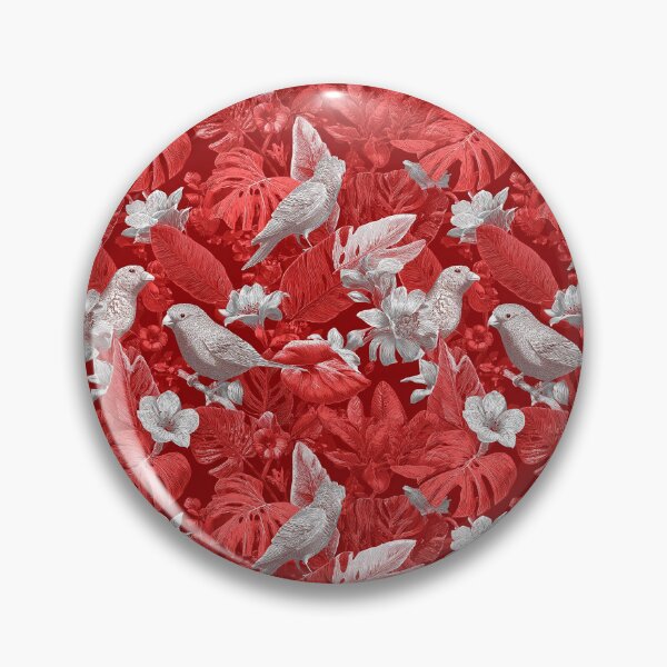 Item preview, Whimsical Tropical Flower Print  - Flower Garden Pattern  - Gifts For Coworkers designed and sold by RoyalStarsPatts.