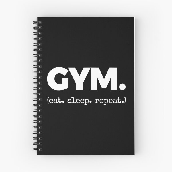 Item preview, Gym Eat Sleep Repeat Text  designed and sold by eliramaison.