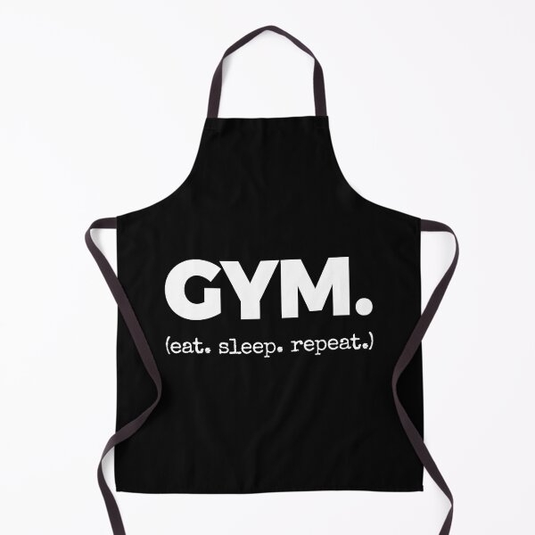 Item preview, Gym Eat Sleep Repeat Text  designed and sold by eliramaison.