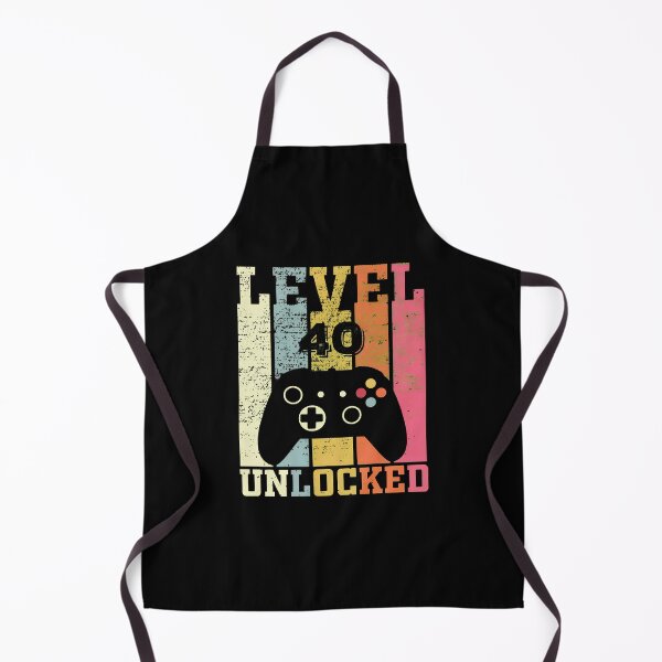 Item preview, Level 40 Unlocked Vintage Retro Gamer Birthday designed and sold by OlyvieArt.