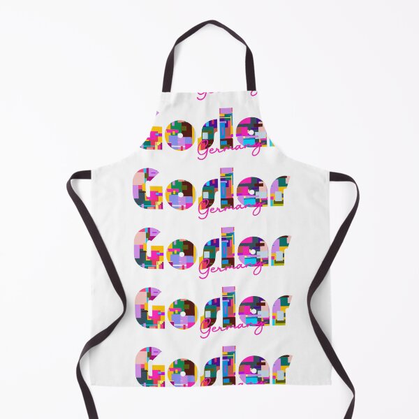 Item preview, Goslar, Germany, Vibrant Abstract City Typography Art designed and sold by Wanderful-roads.