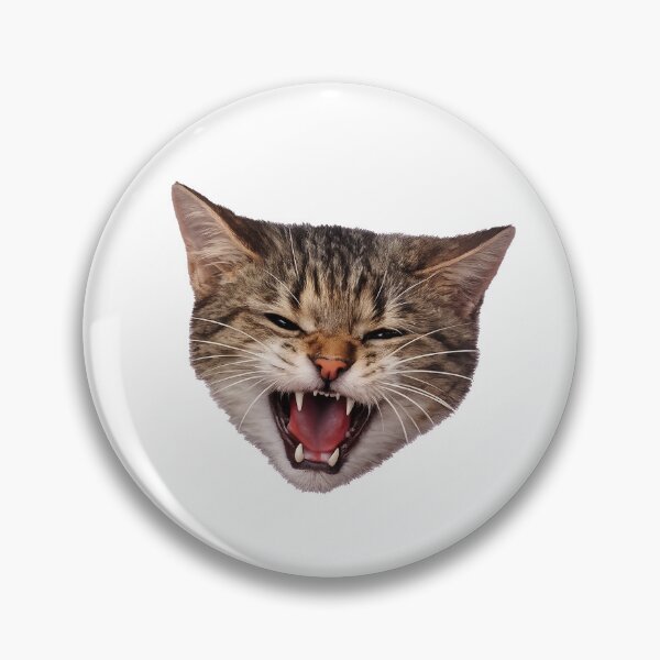 Item preview, Don't Test Me Today — Angry Hissing Cat Face designed and sold by Owcomm.
