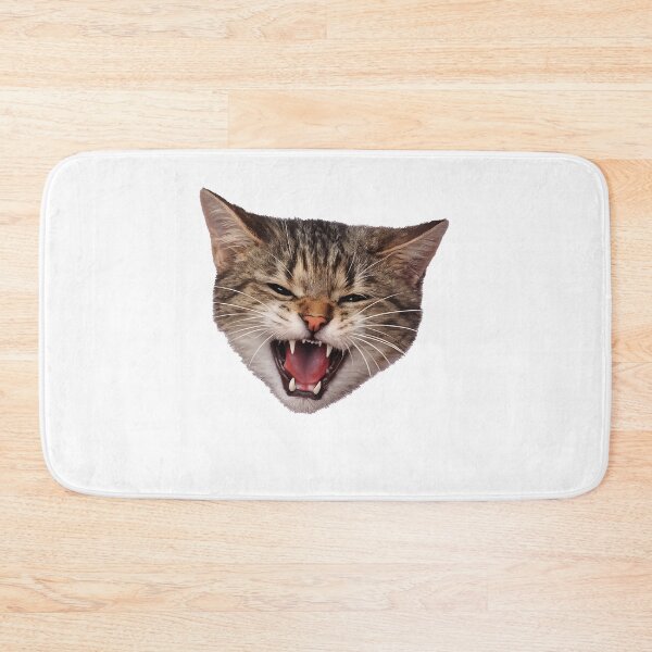 Item preview, Don't Test Me Today — Angry Hissing Cat Face designed and sold by Owcomm.