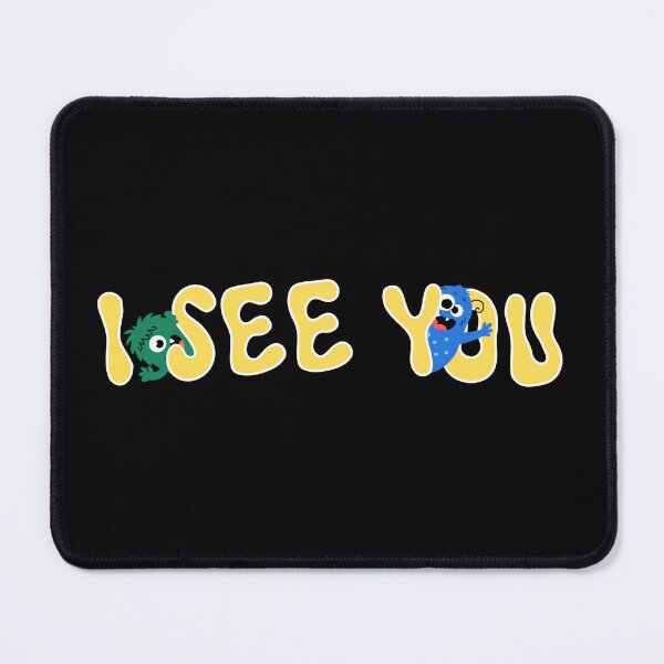 Item preview, ​I See You - Cute Little Monsters Typography Art designed and sold by thazinart.