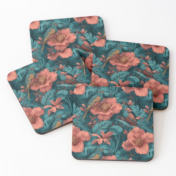 Item preview, Flourishing Tropical Floral Texture  - Flower Garden Pattern  - Best Gifts For Mom designed and sold by RoyalStarsPatts.