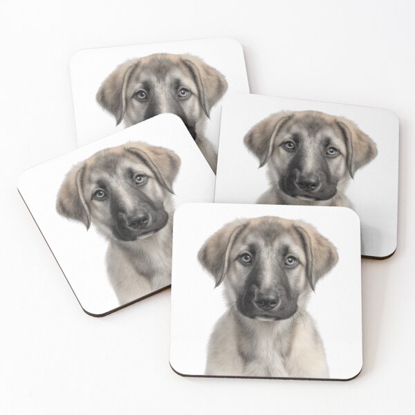 Item preview, Adorable Anatolian Shepherd Pup for Cute Karabash puppy lovers designed and sold by LazyOwlStore.