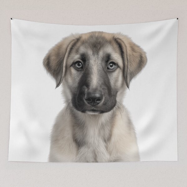 Item preview, Adorable Anatolian Shepherd Pup for Cute Karabash puppy lovers designed and sold by LazyOwlStore.