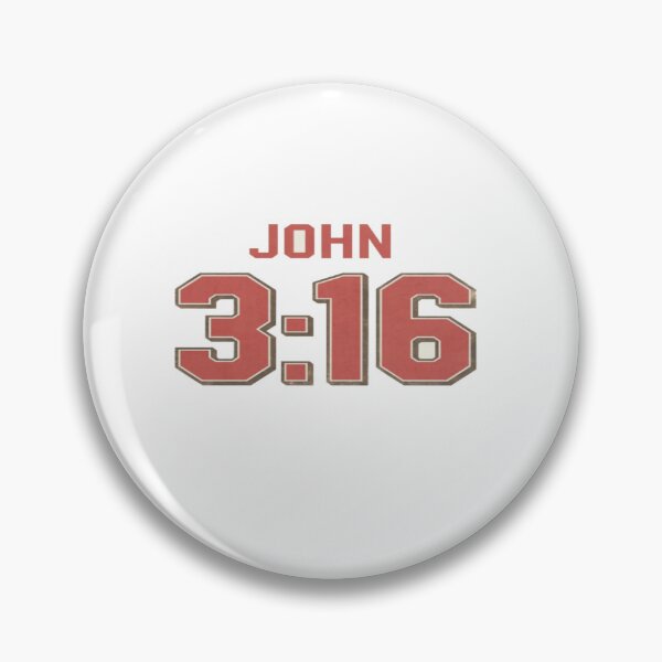 Item preview, JOHN 3:16 Bible Verse Design – Bold Christian Faith Graphic for Believers & Inspirational Gifts designed and sold by Bright Nest Studio.