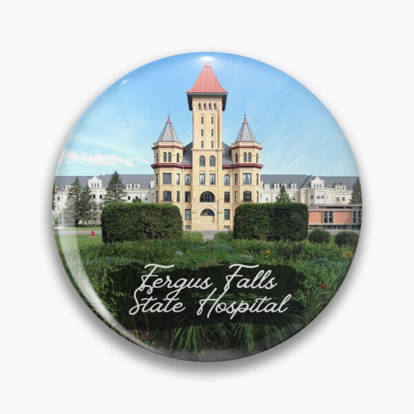Item preview, Fergus Falls State Hospital Cursive Caption designed and sold by GhostlyWorld.