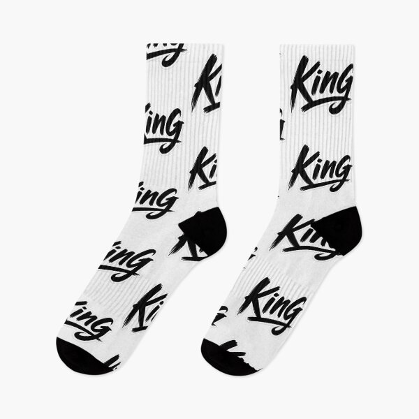 Item preview, King Typography Sticker Bold Black Aesthetic Design designed and sold by Ishratparween11.