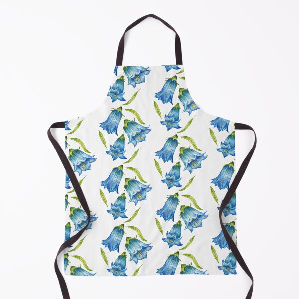 Item preview, Hand Drawn Blue Bell Flower Vinyl Sticker - Artist Designed Botanical Floral Decal for Laptop Water Bottle Journal designed and sold by AlisaArtDecor.