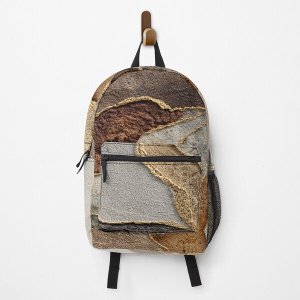 Item preview, Abstract beige gold natural stone design luxurious earth tones texture designed and sold by CosmicGlyph.