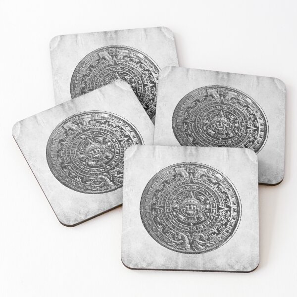 Item preview, Aztec Sun Stone Dark Ancient History Calendar designed and sold by Ghoul Enterprises.