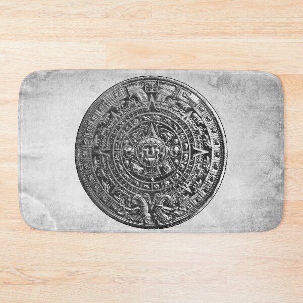 Item preview, Aztec Sun Stone Dark Ancient History Calendar designed and sold by Ghoul Enterprises.