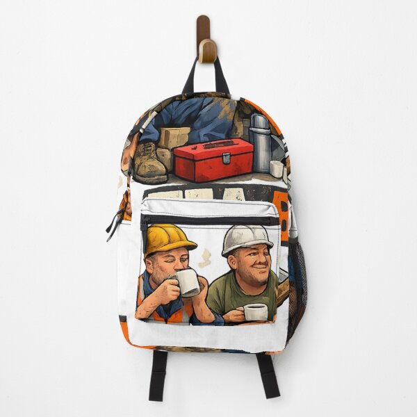 Item preview, Tea Break Builders Funny Design – Construction Worker British Humour designed and sold by GarnerSupplyCo.