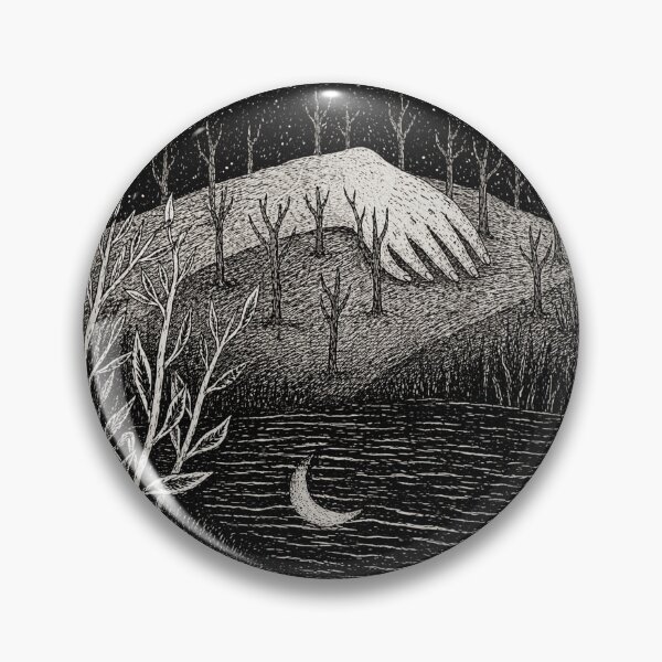 Item preview, Surreal Hand Landscape Night Ink designed and sold by Modaozushi216.