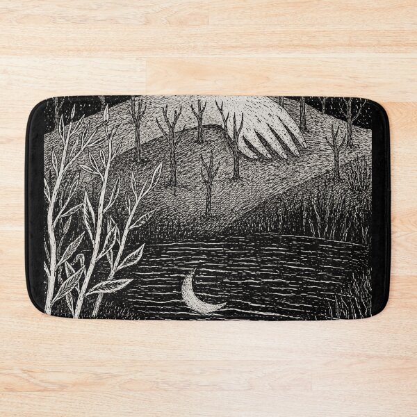 Item preview, Surreal Hand Landscape Night Ink designed and sold by Modaozushi216.