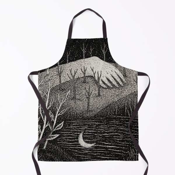 Item preview, Surreal Hand Landscape Night Ink designed and sold by Modaozushi216.