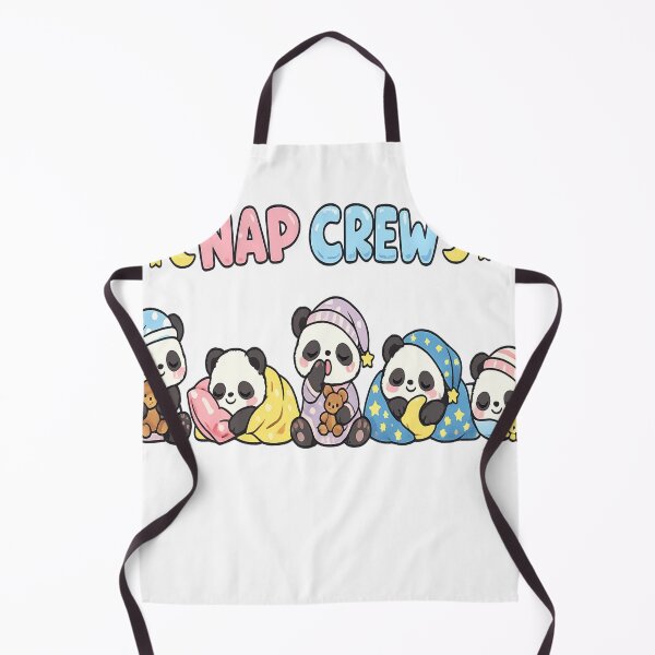 Item preview, Cute Panda Nap Crew Sleeping Kawaii Animals Cartoon T-Shirt designed and sold by Amitabr14.