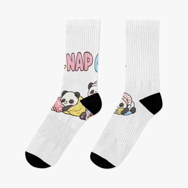 Item preview, Cute Panda Nap Crew Sleeping Kawaii Animals Cartoon T-Shirt designed and sold by Amitabr14.