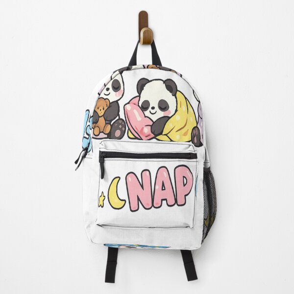 Item preview, Cute Panda Nap Crew Sleeping Kawaii Animals Cartoon T-Shirt designed and sold by Amitabr14.