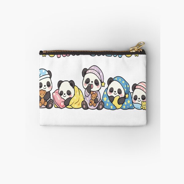Item preview, Cute Panda Nap Crew Sleeping Kawaii Animals Cartoon T-Shirt designed and sold by Amitabr14.
