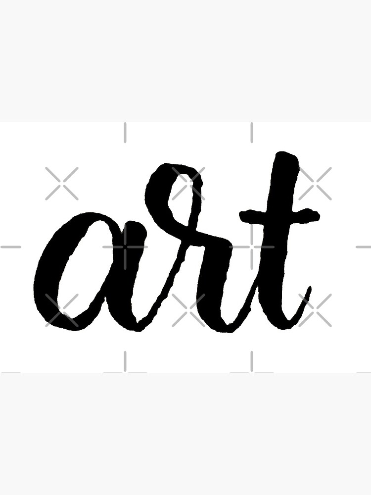 Art Calligraphy Art Board Print for Sale by the-bangs