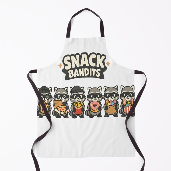 Item preview, Cute Raccoon Snack Bandits Kawaii Cartoon Food Lovers T-Shirt designed and sold by Amitabr14.