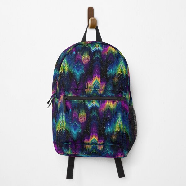 Item preview, Vibrant Pixel Glitch Abstract Geometric Pattern designed and sold by NicolasGlowArt.