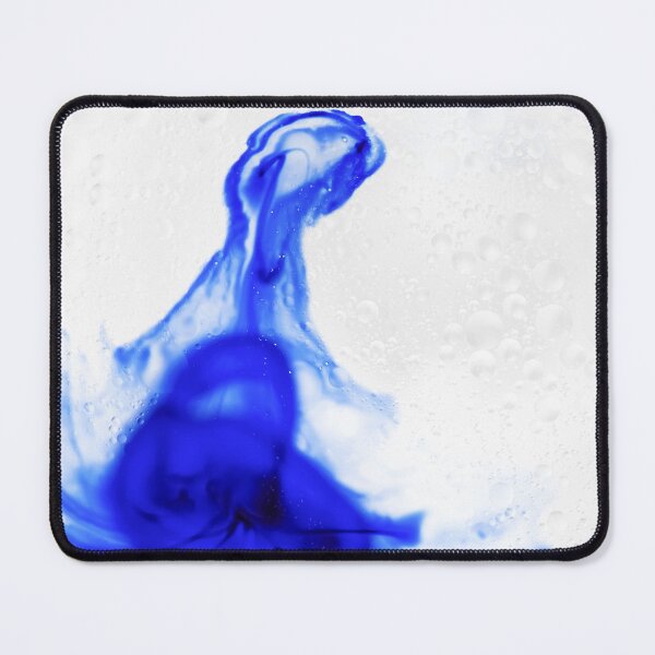 Item preview, Blue and white watercolor bubbles and flows bright colorful pattern designed and sold by TanalyFlowers.