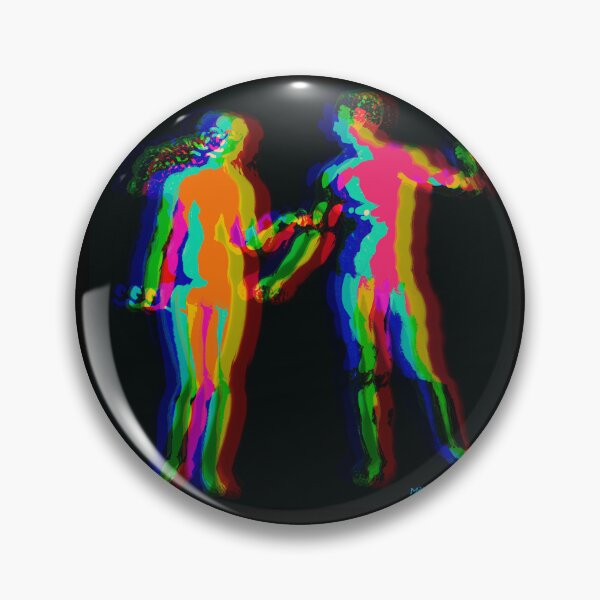Item preview, A&E Glitch Echo | Neon Human Connection designed and sold by MikZviagin.