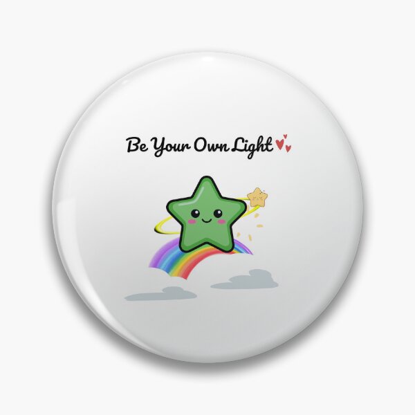 Item preview, Cute Kawaii Star “Be Your Own Light” designed and sold by VelPhoenix.