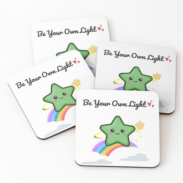 Item preview, Cute Kawaii Star “Be Your Own Light” designed and sold by VelPhoenix.