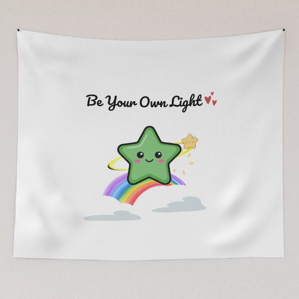 Item preview, Cute Kawaii Star “Be Your Own Light” designed and sold by VelPhoenix.
