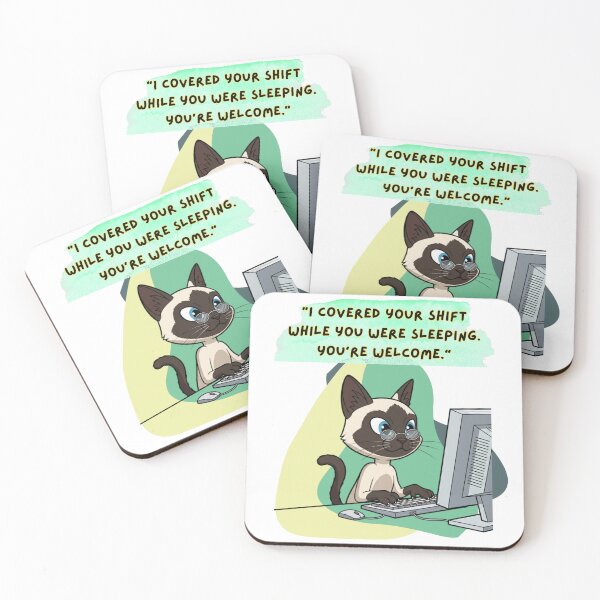 Item preview, Siamese Cat Virtual Assistant designed and sold by A-R Digital Designs.