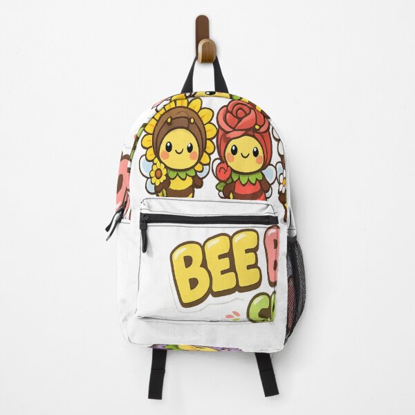 Item preview, Cute Bee Bloom Crew Kawaii Flower Bees Cartoon T-Shirt designed and sold by Amitabr14.