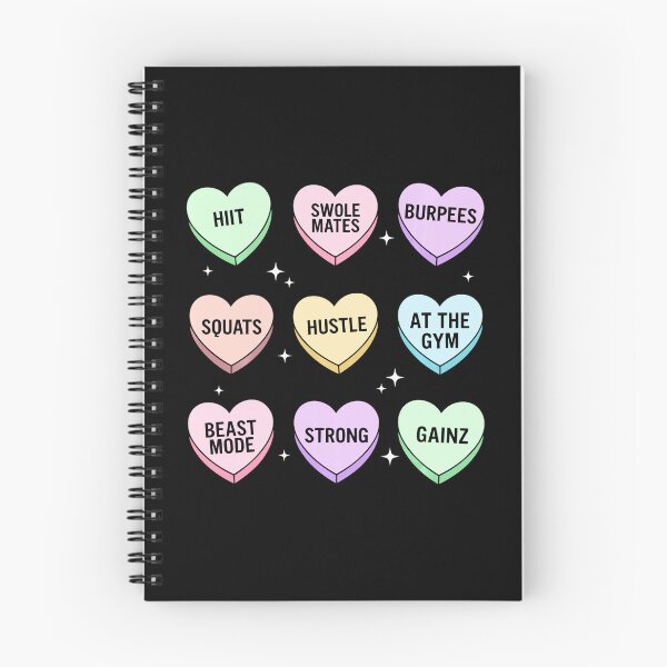 Item preview, Gym Candy Hearts Workout Valentine Set designed and sold by eliramaison.