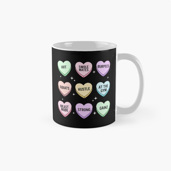 Item preview, Gym Candy Hearts Workout Valentine Set designed and sold by eliramaison.