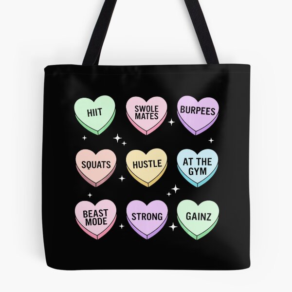Item preview, Gym Candy Hearts Workout Valentine Set designed and sold by eliramaison.