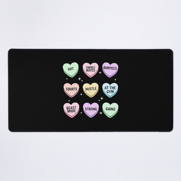Item preview, Gym Candy Hearts Workout Valentine Set designed and sold by eliramaison.