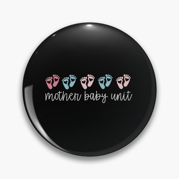 Item preview, Mother Baby Unit Pastel Footprints Nurse  designed and sold by zamiokaline.