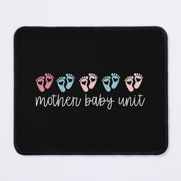 Item preview, Mother Baby Unit Pastel Footprints Nurse designed and sold by zamiokaline.