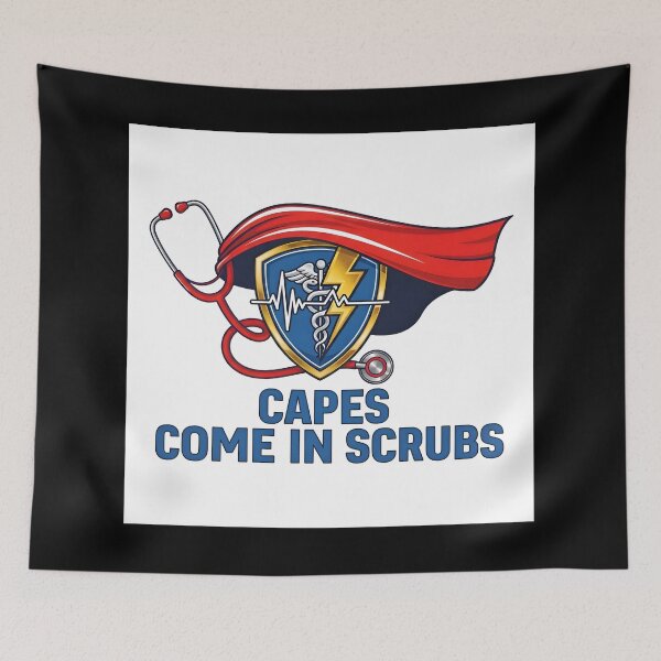 Item preview, Nurse Hero Shield Emblem    designed and sold by AbanoubStore.