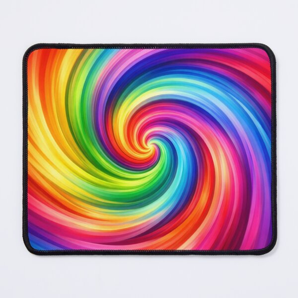 Item preview, Rainbow Spiral Vortex Vibrant Colorful Swirl Art designed and sold by Owcomm.
