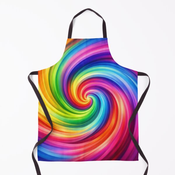 Item preview, Rainbow Spiral Vortex Vibrant Colorful Swirl Art designed and sold by Owcomm.