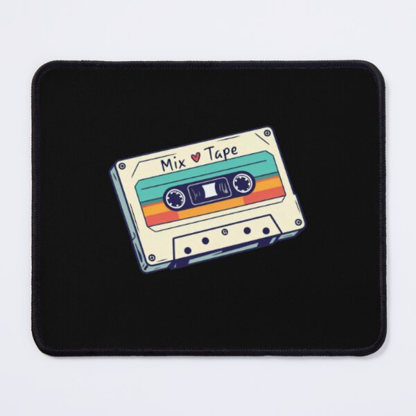 Item preview, Retro Mix Tape Illustration – Vintage Cassette Graphic for Music Lovers, Nostalgia & Aesthetic Style designed and sold by Bright Nest Studio.