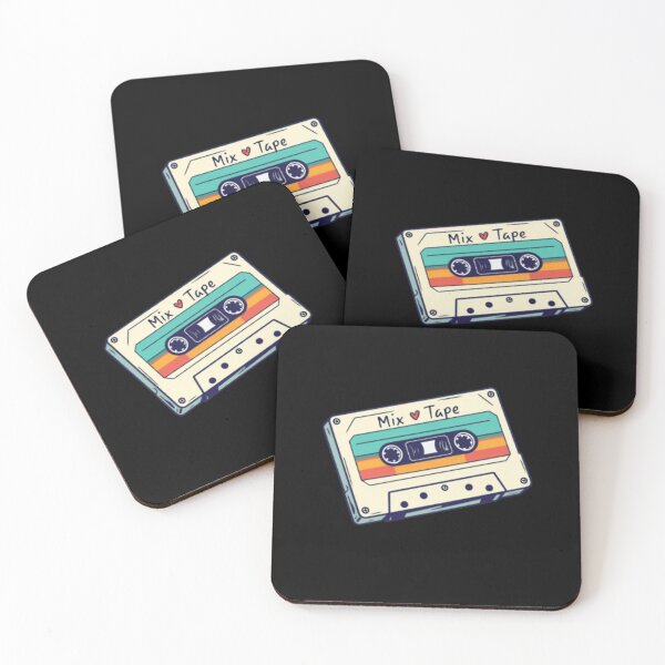Item preview, Retro Mix Tape Illustration – Vintage Cassette Graphic for Music Lovers, Nostalgia & Aesthetic Style designed and sold by Bright Nest Studio.