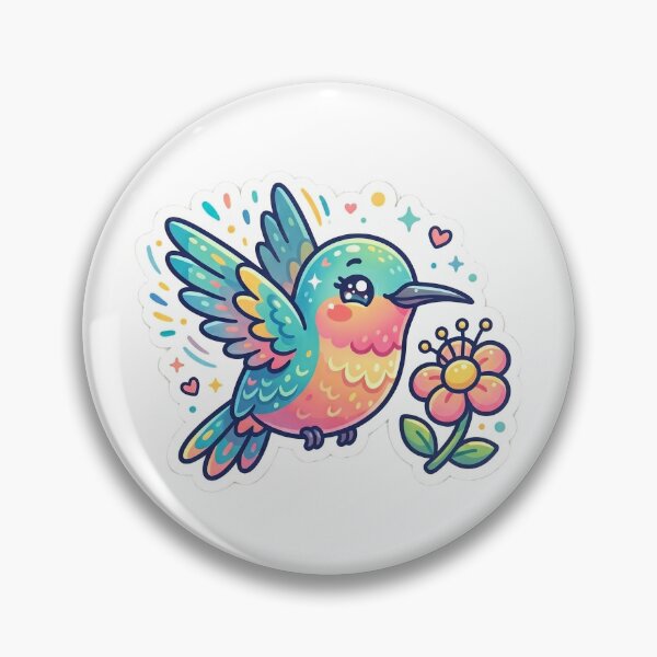 Item preview, A Hummingbird is Flying Happily  designed and sold by ajamzbox.